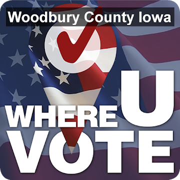 WhereUVote IA - Woodbury County App Icon